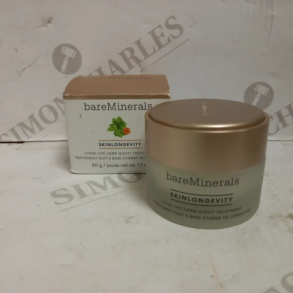 BAREMINERALS SKINLONGEVITY LONG LIFE HERB NIGHT TREATMENT 50G