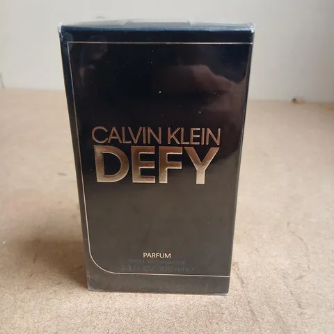 BOXED AND SEALED CALVIN KLEIN DEFY 100ML PARFUM SPRAY