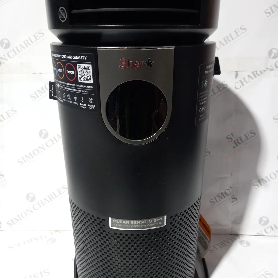BOXED SHARK 3-IN-1 AIR PURIFIER, HEATER & FAN HC450