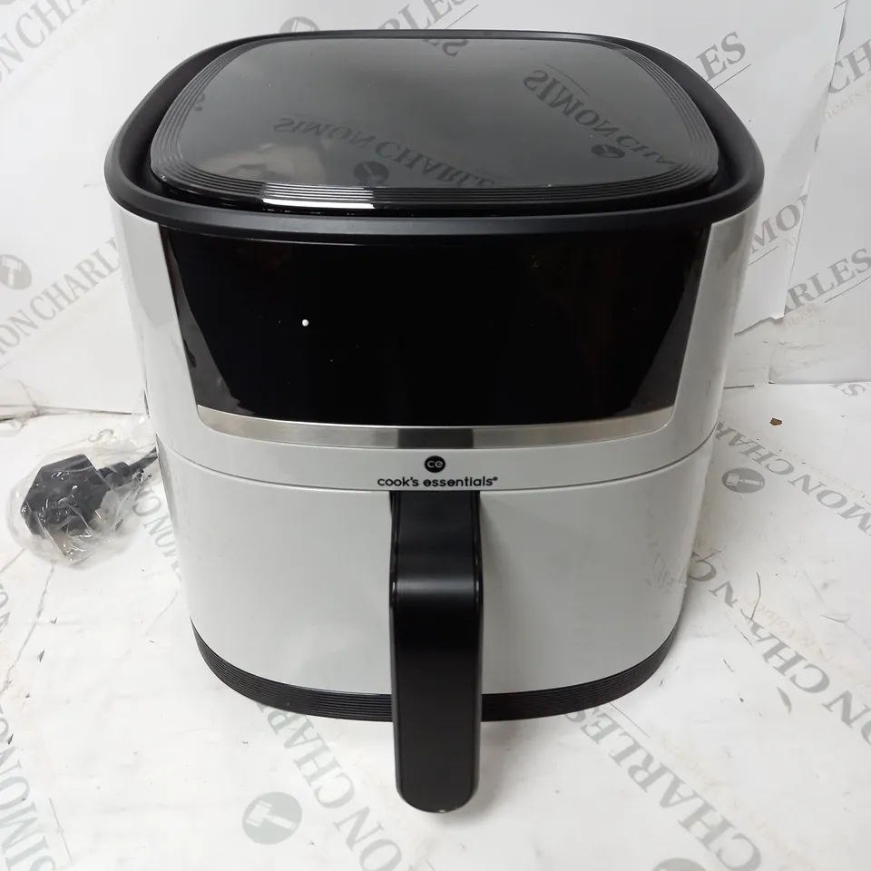 COOK'S ESSENTIALS 4L AIR FRYER COOL GREY