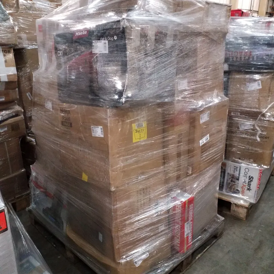 PALLET OF APPROXIMATELY 24 UNPROCESSED RAW RETURN HOUSEHOLD AND ELECTRICAL GOODS TO INCLUDE;