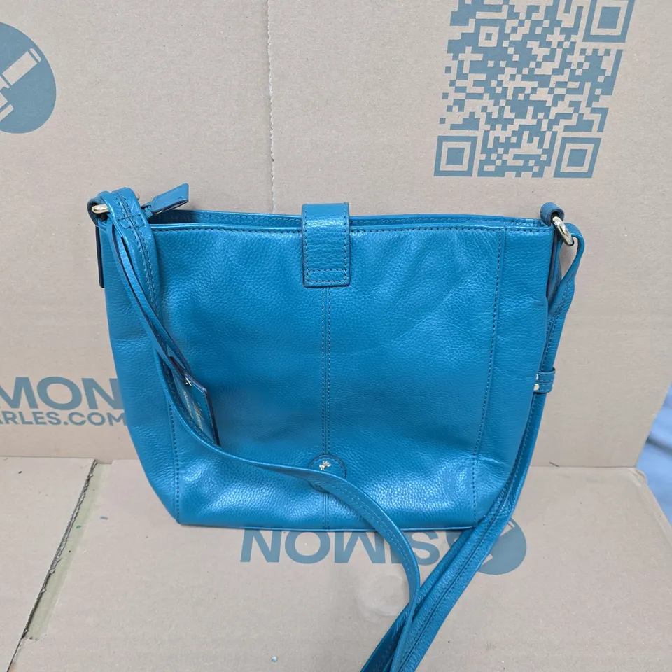 ASHWOOD LEATHER CROSSBODY HANDBAG IN GREEN