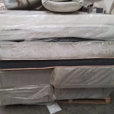 PALLET CONTAINING VARIOUS ASSORTED MATTRESSES AND DIVAN BED BASES