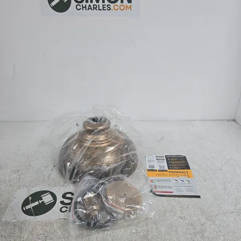 LEDSONE PENDANT CEILING LIGHT FITTING – BRONZE FINISH BOXED