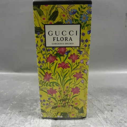 BOXED SEALED GUCCI FLORA GORGEOUS ORCHID EAU DE PARFUM - 100ML