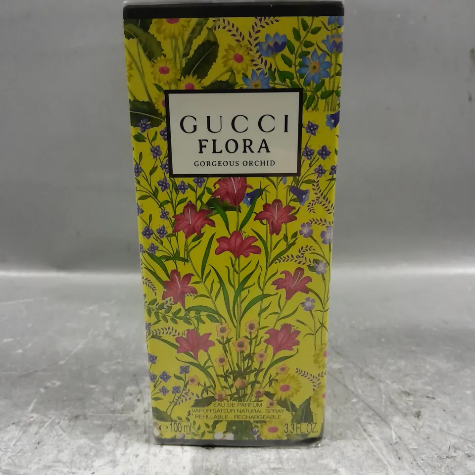 BOXED SEALED GUCCI FLORA GORGEOUS ORCHID EAU DE PARFUM - 100ML