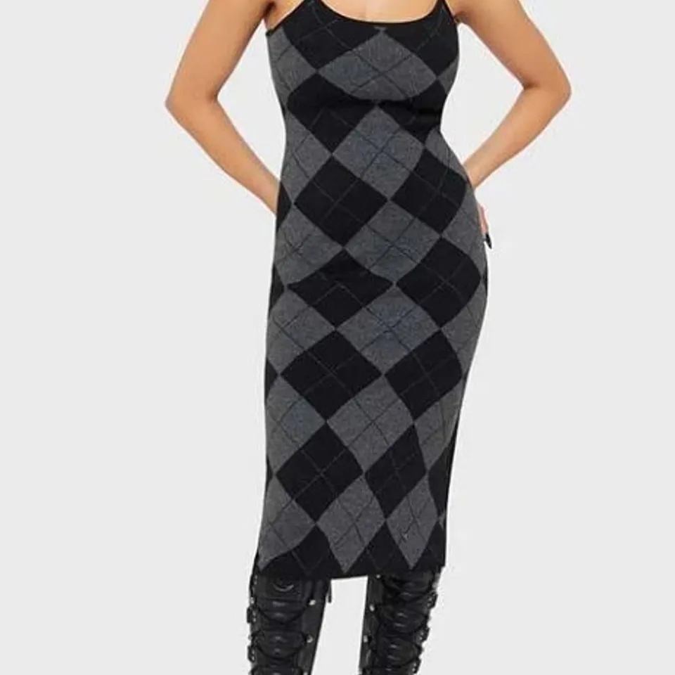 FIVE BRAND NEW  KILLSTAR TWILIGHT ARGYLE MIDI DRESS SIZE MAY VARY