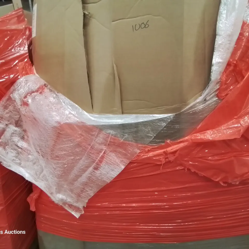PALLET OF ASSORTED ITEMS TO INCLUDE: ROTARY DEHUMIDIFIER, HEATED BLANKET, MIRROR, ROLLER BLINDS, TOILET SEAT