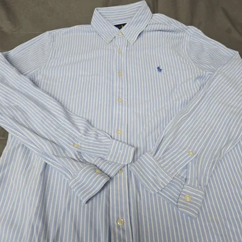 POLO RALPH LAUREN BUTTON SHIRT - SIZE L