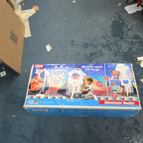 BOXED LITTLE TIKES ADVENTURE ROCKET - COLLECTION ONLY