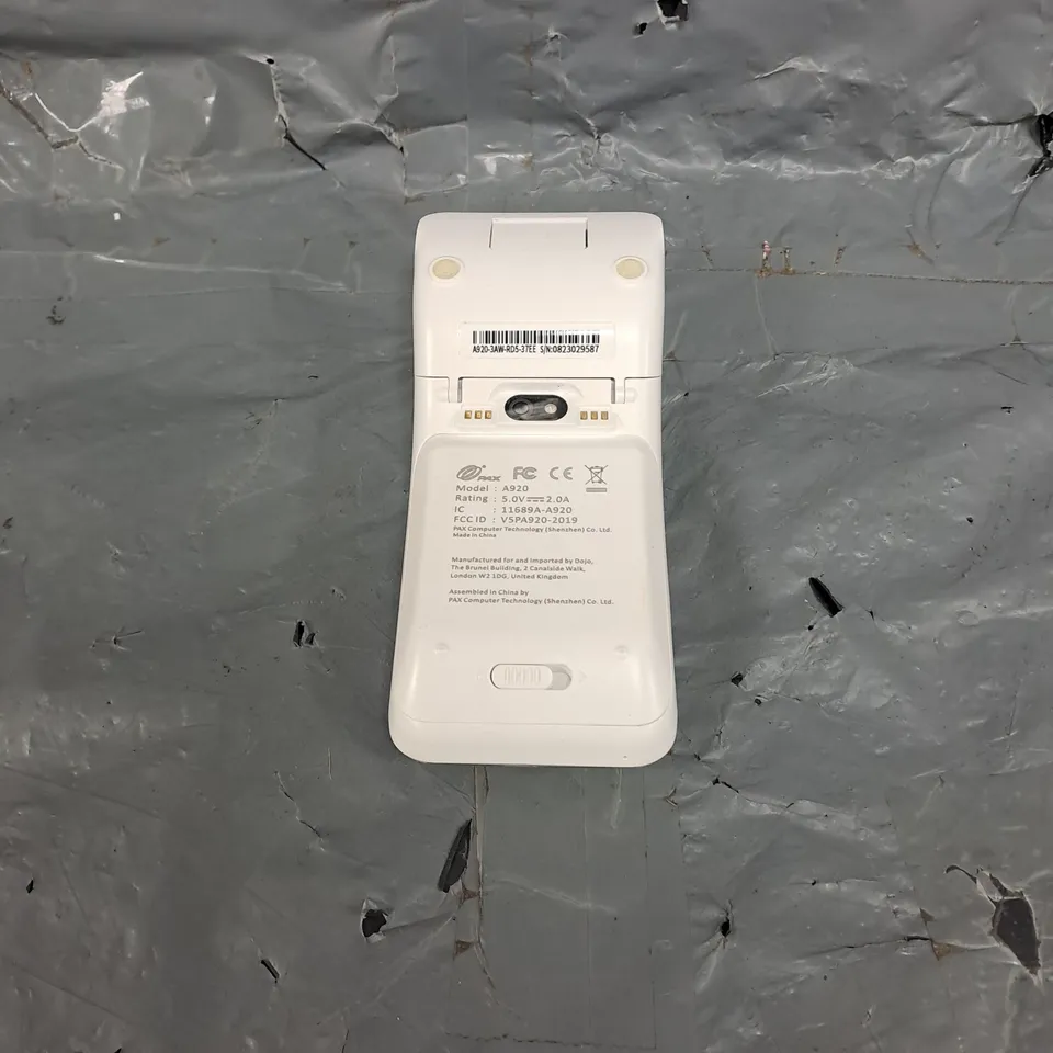 DOJO CARD READER MODEL A920