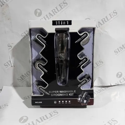 BOXED 11-IN-1 SUPER WASHABLE GROOMING KIT 