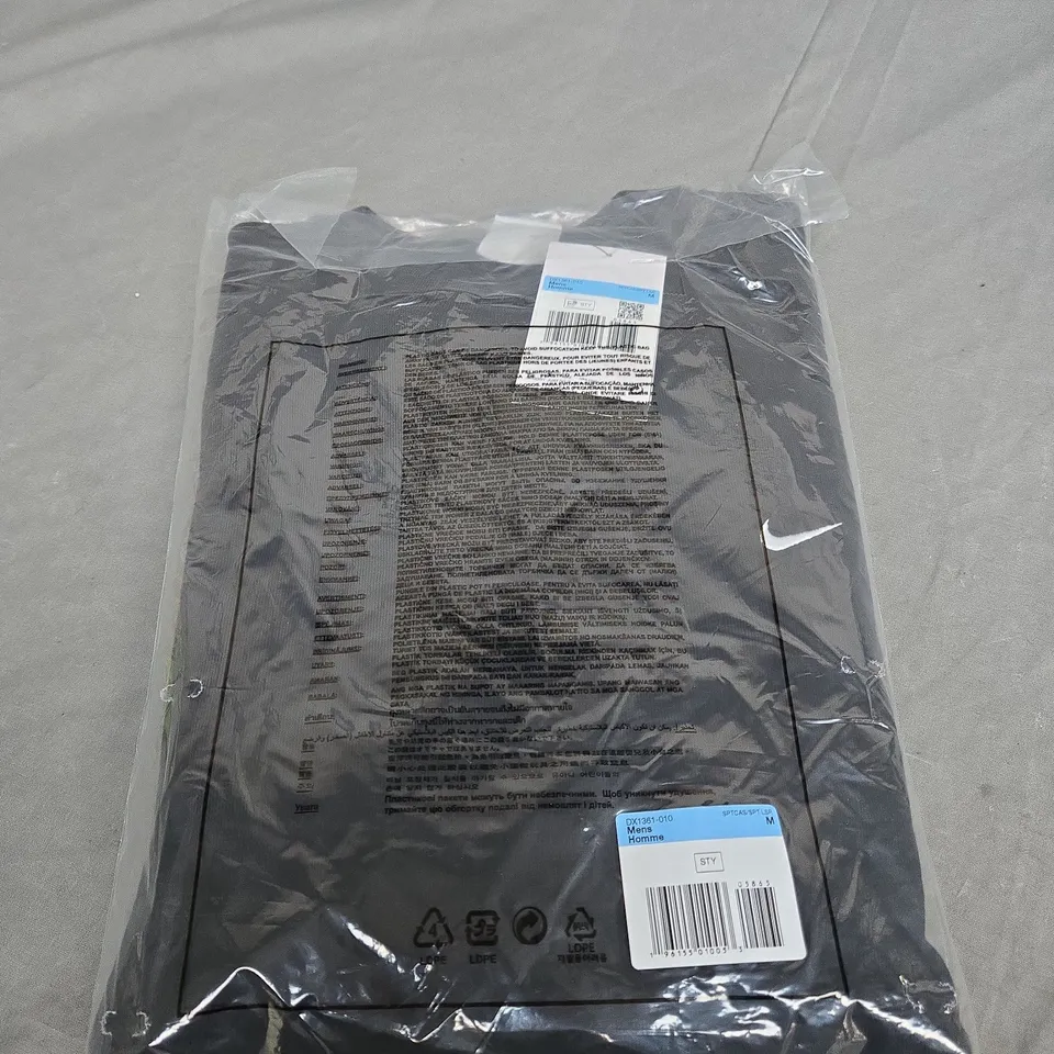 SEALED NIKE LOGO SWEASHIRT IN BLACK SIZE L