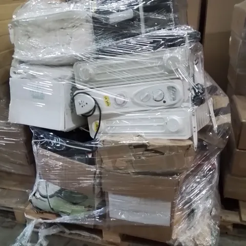 PALLET CONTAINING A LARGE QUANTITY OF ELECTRICAL PRODUCTS TO INCLUDE;OIL FILLED RADIATOR,AIR FRYER,HEATED THROW