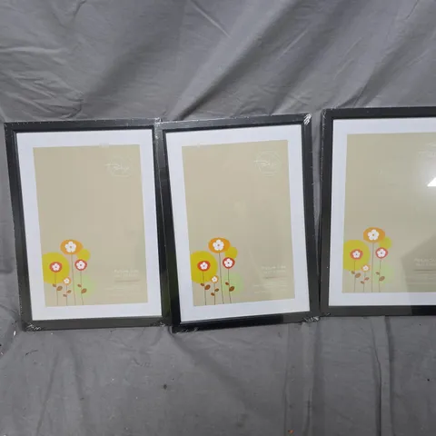 BLACK PHOTO FRAMES 3X