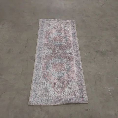 QUALITY DESIGNER AREA RUG - APPROXIMATELY 145 x 59cm