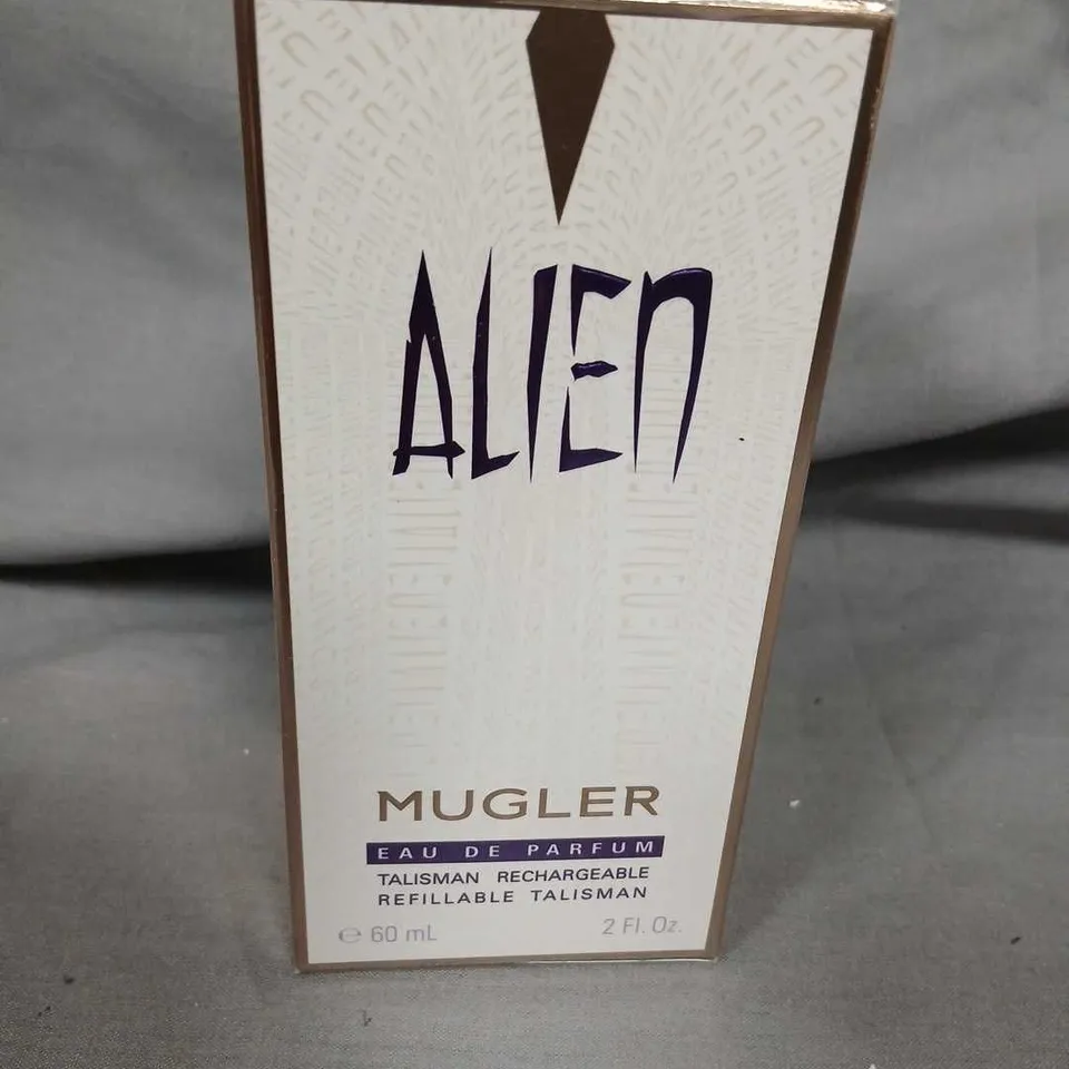 BOXED AND SEALED ALIEN MUGLER EAU DE PARFUM REFILLABLE TALISMAN 60ML
