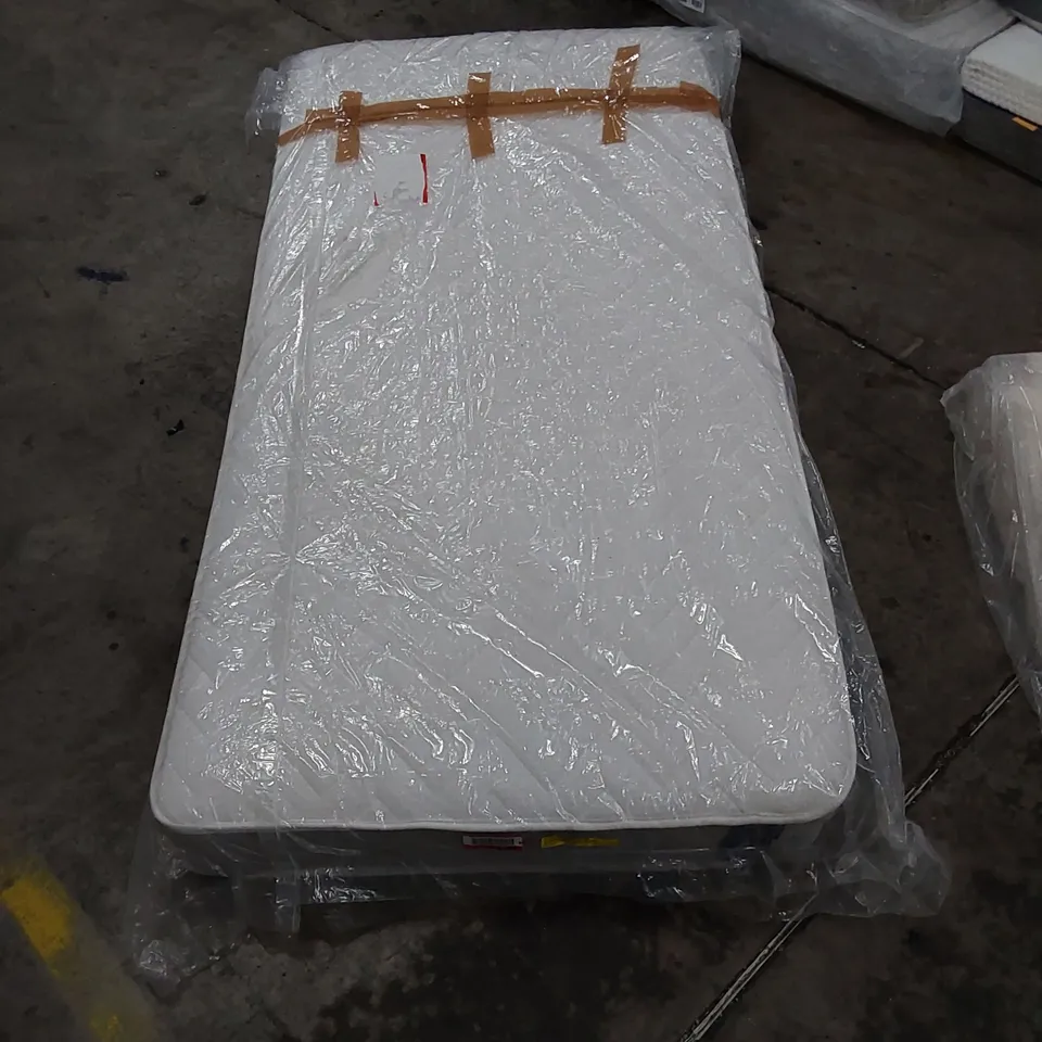 QUALITY BAGGED 3' ADAMINE SERENITY COIL SPRUNG SINGLE MATTRESS 