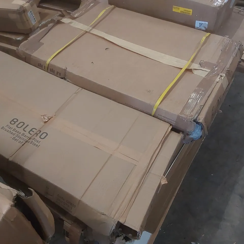 PALLET CONTAINING A LARGE QUANTITY OF ASSORTED FURNITURE PARTS ECT