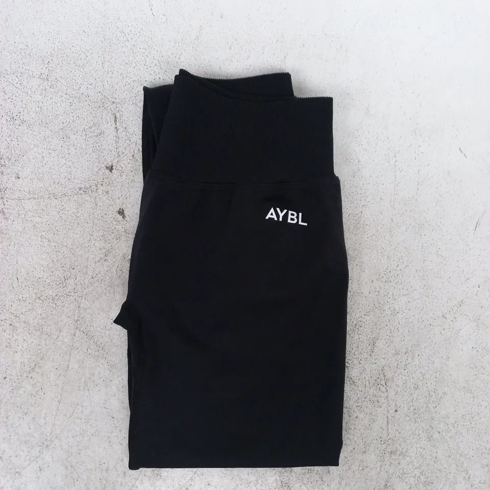 AYBL WORKOUT LEGGINGS IN BLACK SIZE XS