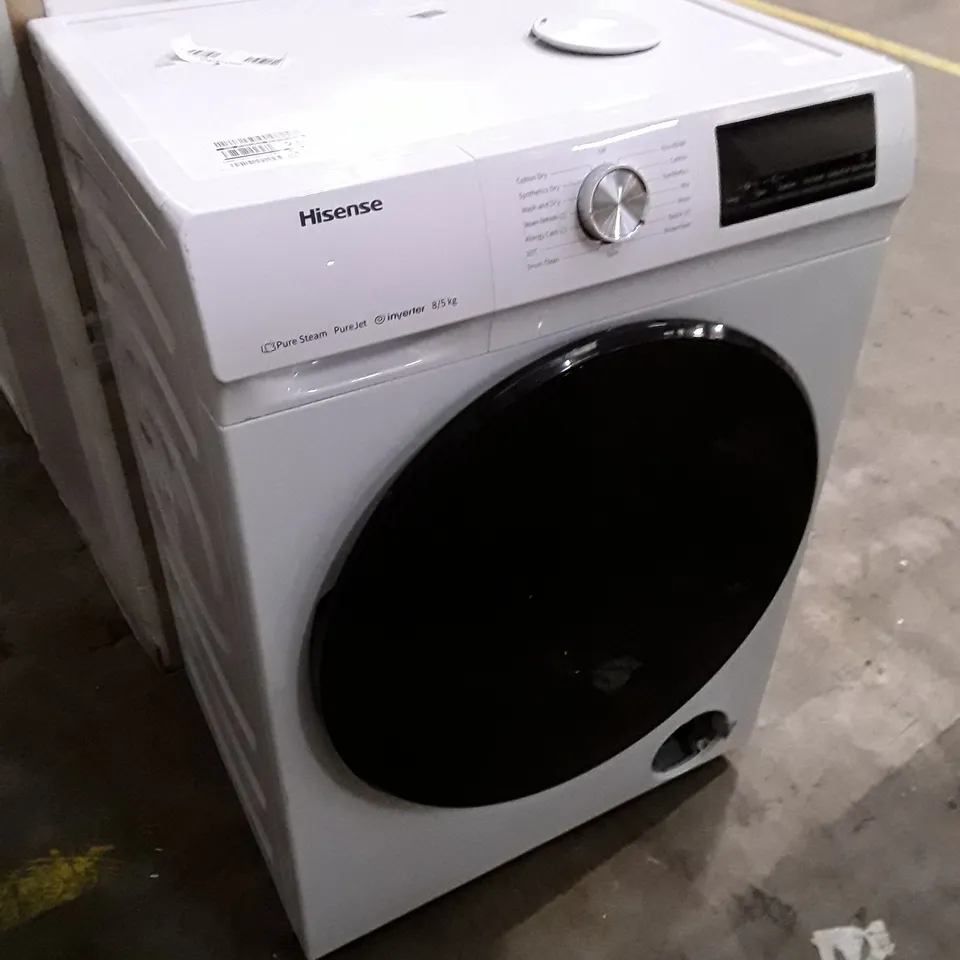 HISENSE WHITE 8KG WASHER DRYER WDQA8014EVJM