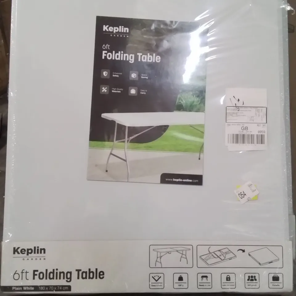 KEPLIN 6FT FOLDING TABLE