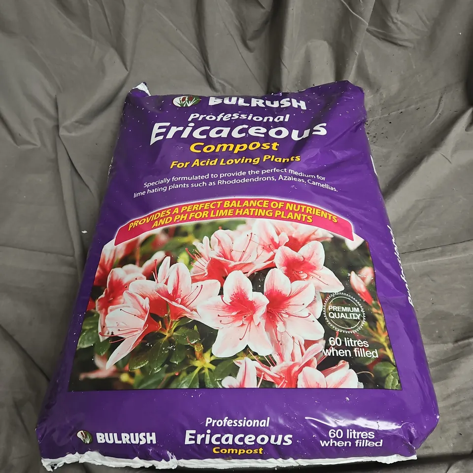 ERICACEOUS COMPOST 60L BAG  RRP £16.99