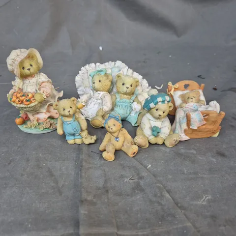 CHERISHED TEDDIES HANNAH AUTUMN THANKSGIVING FIGURINE GROUP