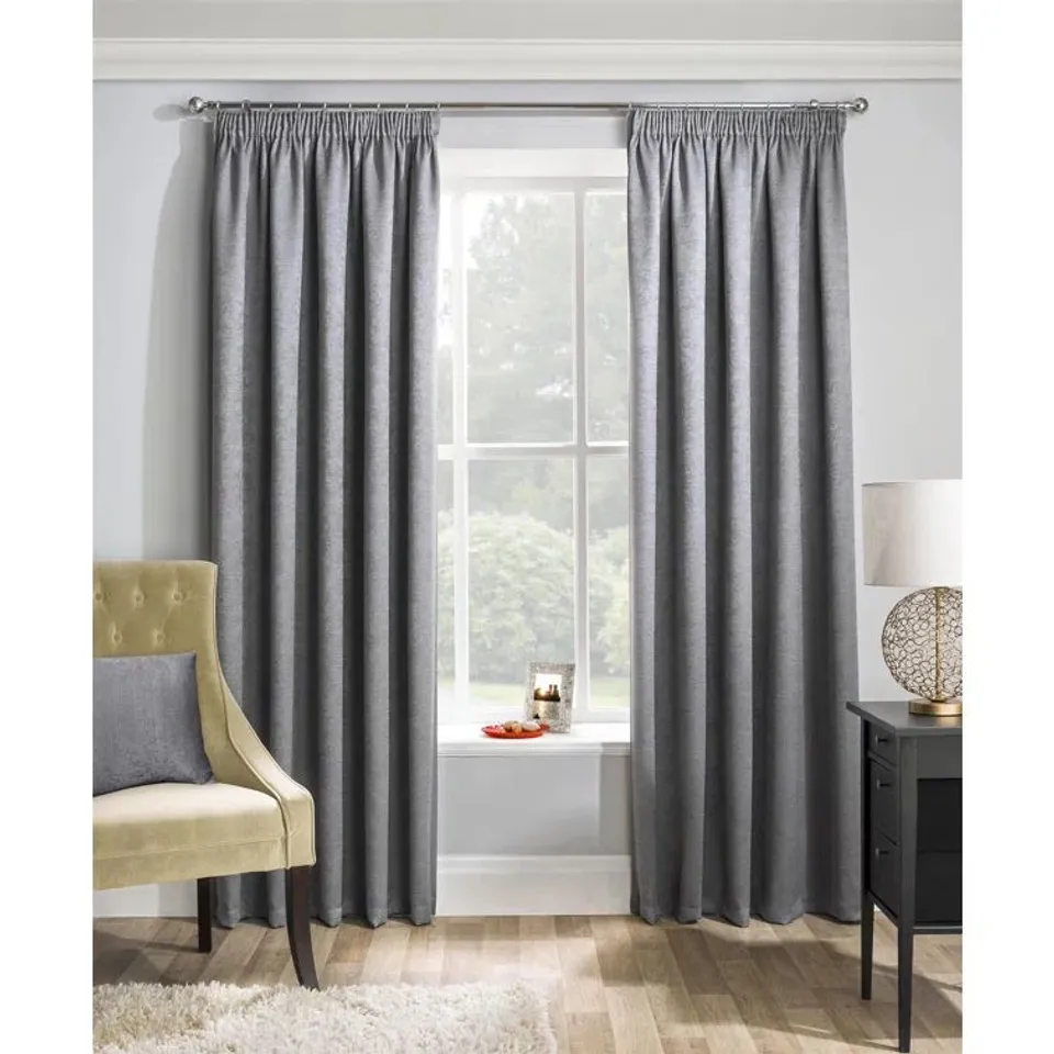 ARMINGTON PENCIL PLEAT SHEER CURTAINS, SIZE AND COLOUR NOT SPECIFIED 