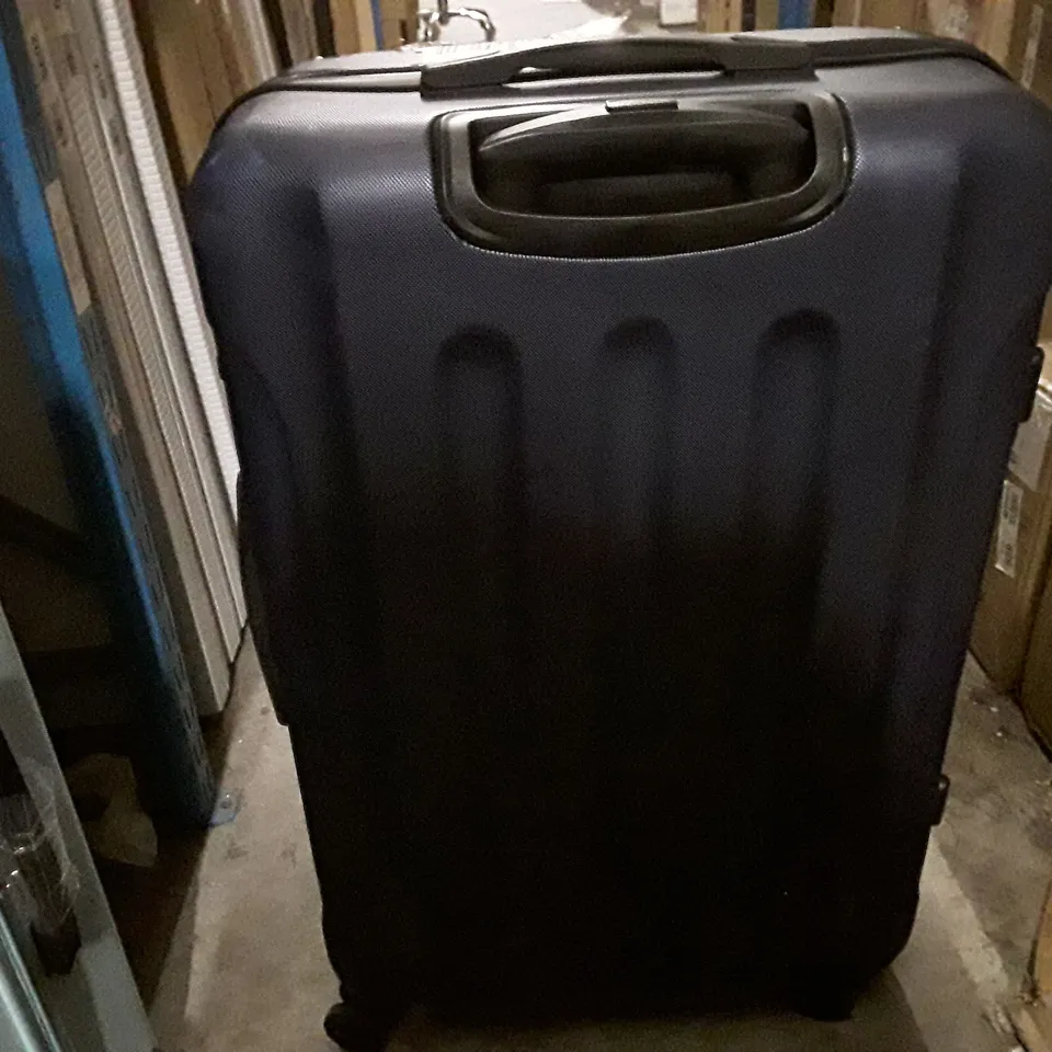 UNBOXED KEPLIN LUGG BIG SIZE TRAVEL LUGGAGE WITH WHEELS SECURE LOCK SYSTEM BLUE COLOUR