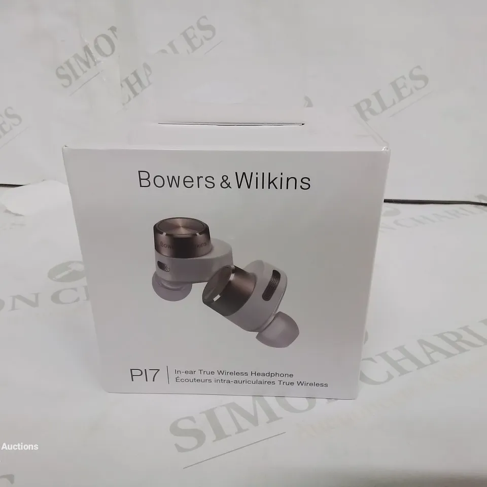 BOXED AND SEALED BOWERS&WILKINS P17 IN EAR TRUE WIRELESS HEADPHONES 