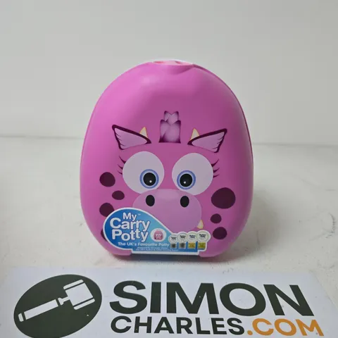 MY CARRY POTTY DRAGON PINK PORTABLE BABY POTTY
