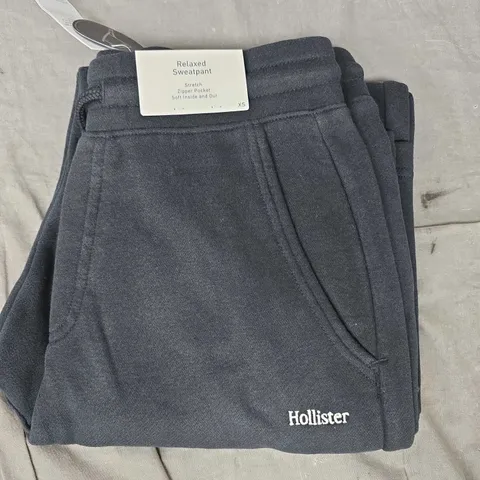 HOLLISTER RELAXED SWEATPANTS IN BLACK SIZE XS