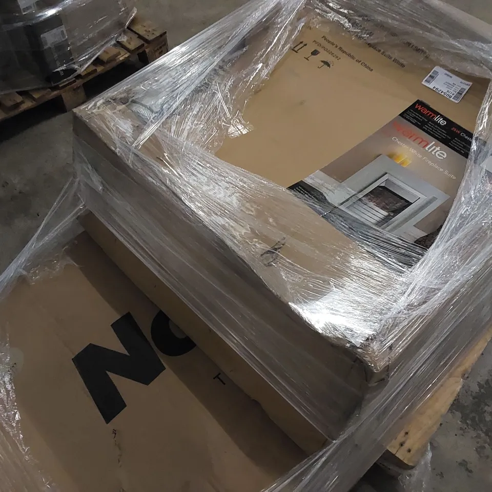 NORDICTRACK T SERIES TREADMILL AND WARMLITE CHESTER FIREPLACE SUITE WHITE-SSTEEL