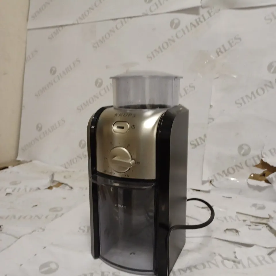 KRUPS EXPERT BURR GRINDER FOR COFFEE BEANS