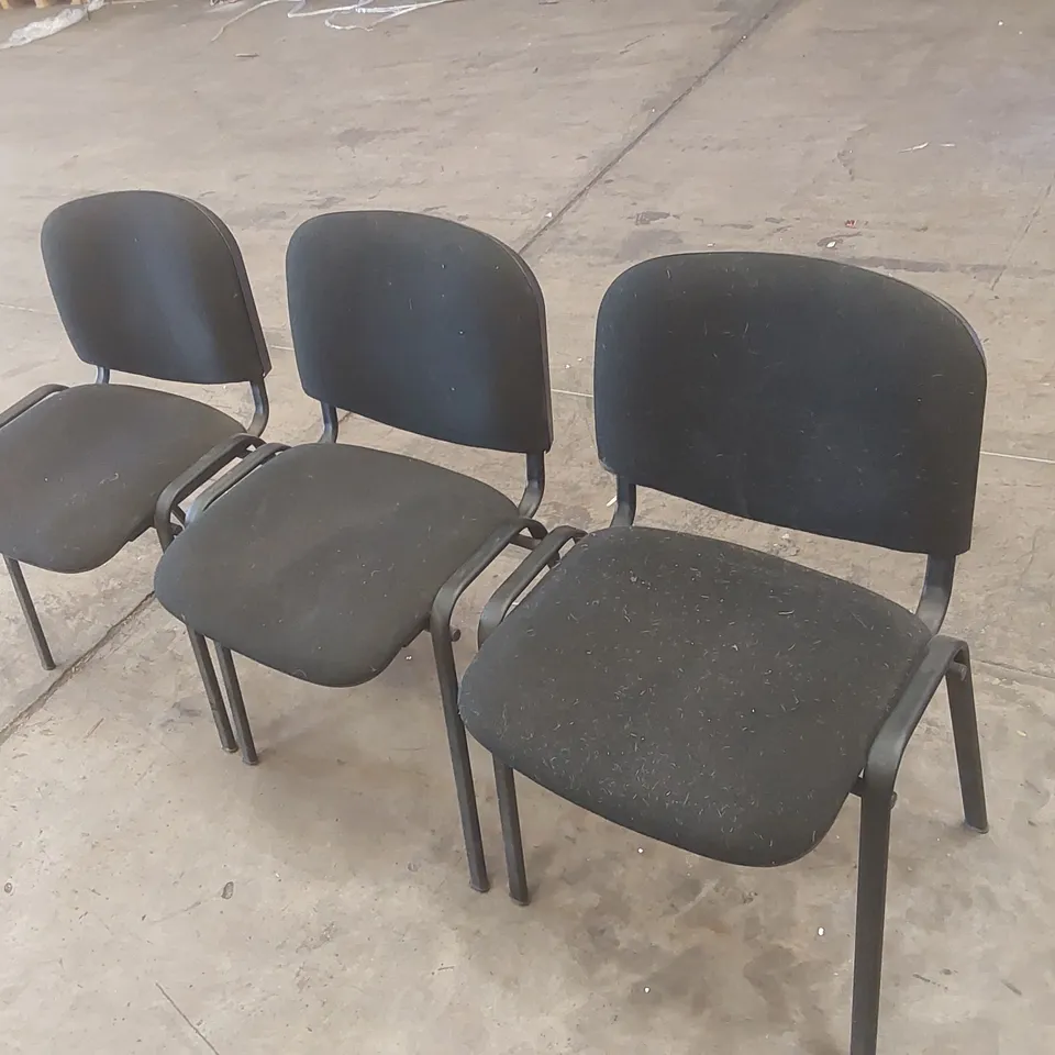 SET OF 3x OFFICE CHAIRS