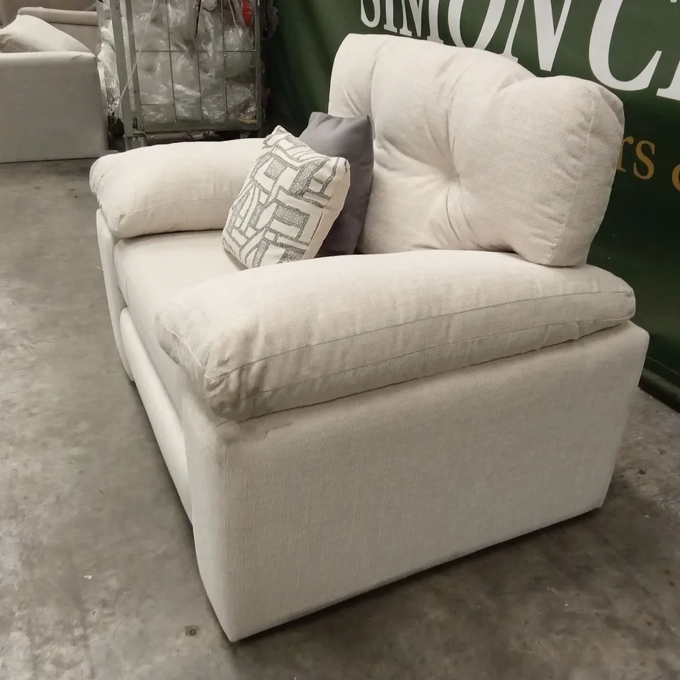 MEGAN FABRIC ARMCHAIR RRP £849