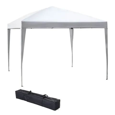BOXED SUMMER 3M X 3M STEEL POP-UP GAZEBO -IVORY (1 BOX)