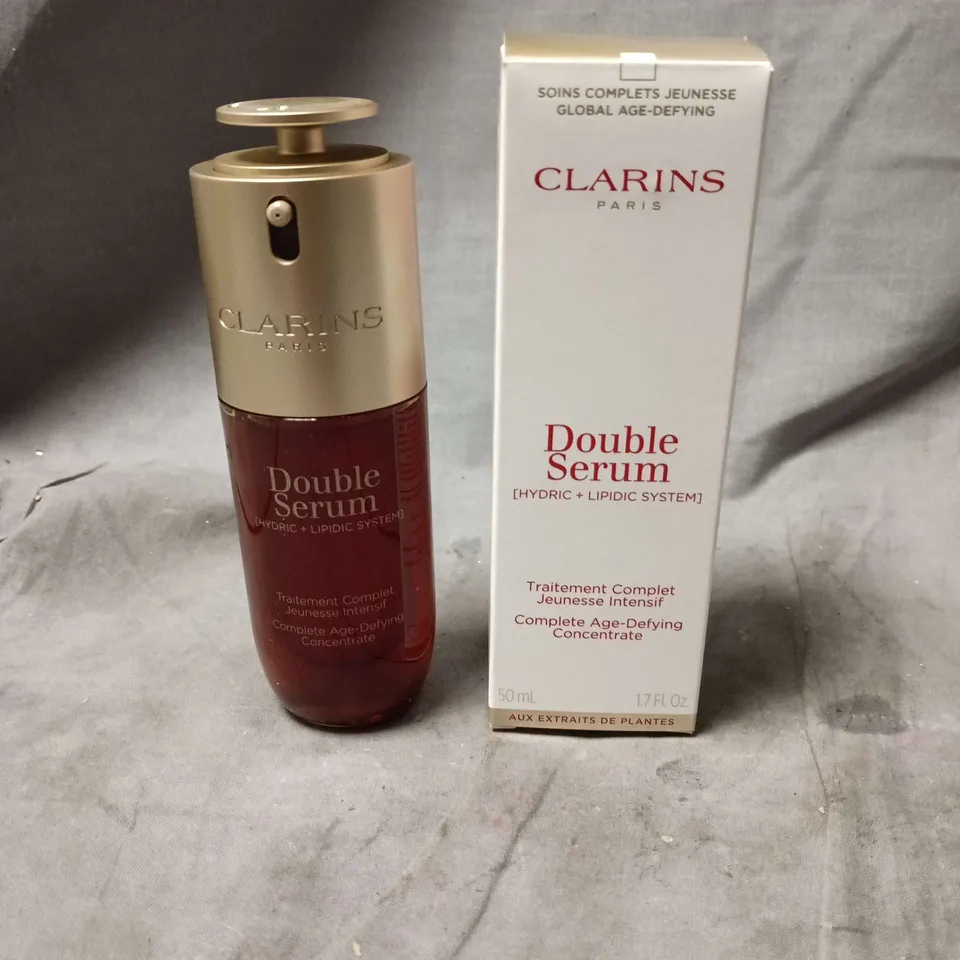CLARINS PARIS DOUBE SERUM 50ML COMPLETE AGE DEFYING CONCENTRATE