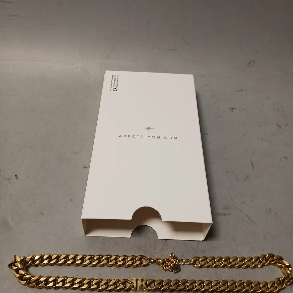BOXED ABBOTTLYON "JR" GOLDEN CHAIN 