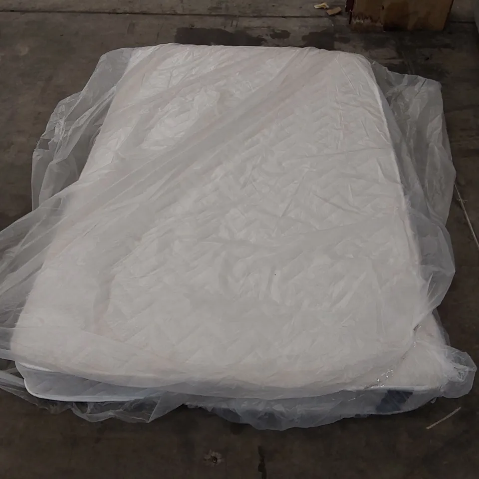QUALITY BAGGED 4' SMALL DOUBLE SERENITY HYBRID COIL AND MEMORY FOAM MATTRESS