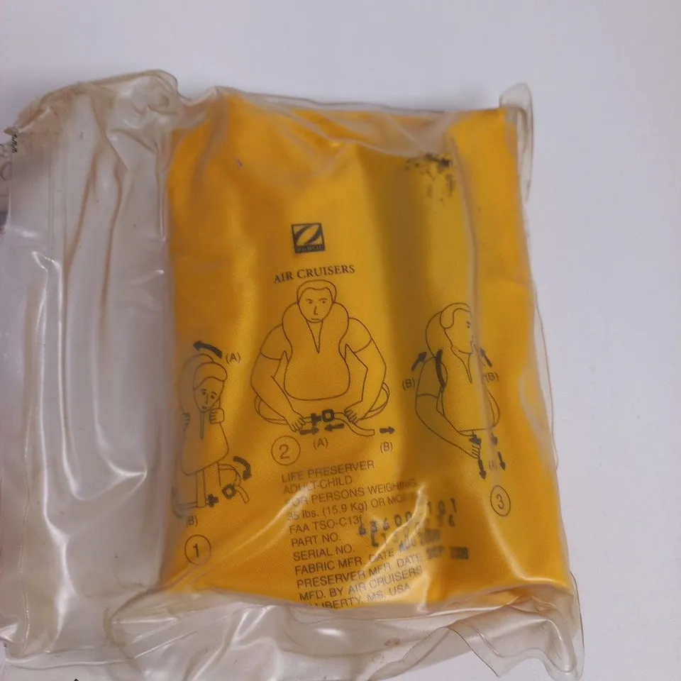 ZODIAC AIR CRUISERS LIFE PRESERVER