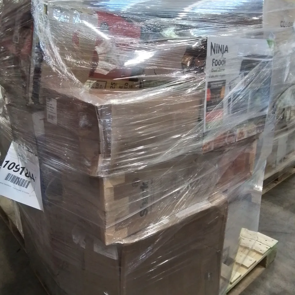 PALLET OF APPROXIMATELY 27 UNPROCESSED RAW RETURN HOUSEHOLD AND ELECTRICAL GOODS TO INCLUDE;