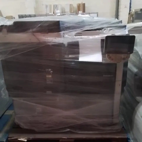 PALLET CONTAINING PRINTERS