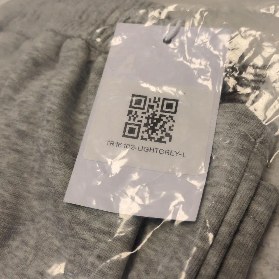 KATCH ME GREY JOGGERS (LIGHT GREY) – BRAND TAG ATTACHED - L