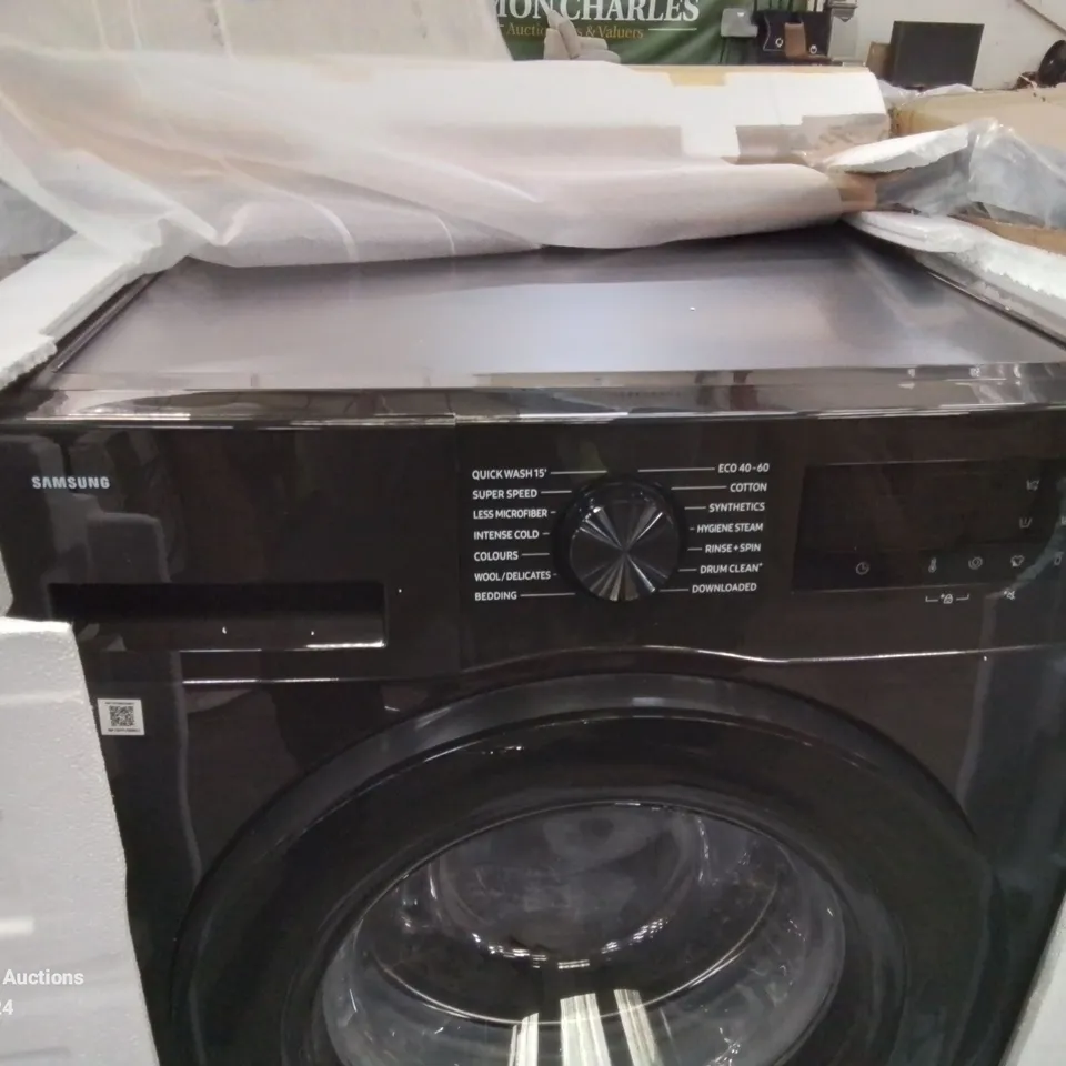 SAMSUNG SERIES 5 SMART LOAD WASHING MACHINE IN BLACK