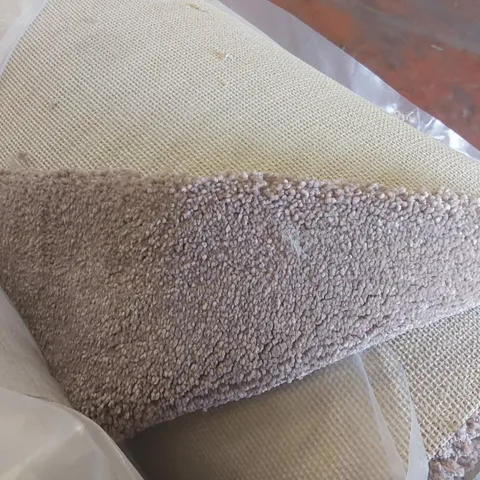 ROLL OF QUALITY ULTIMATE EXPRESSIONS ANTIQUE ROSE CARPET - APPROXIMATELY 3.3 x 4m