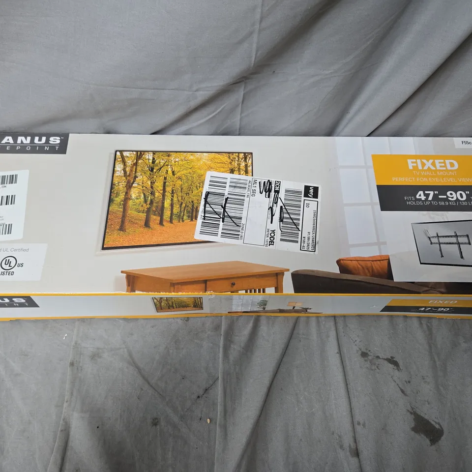 SANUS VUEPOINT FIXED TV WALL MOUNT BRACKET F55C-B2 (47-90 INCHES)