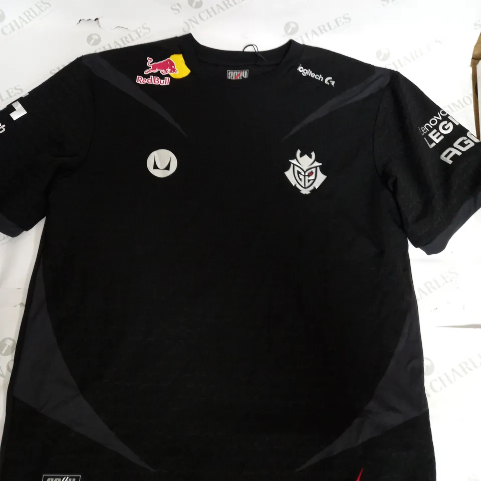 G2 ESPORTS PRO KIT 2024 JERSEY IN BLACK - 'JOSHBUSH 82' - XL