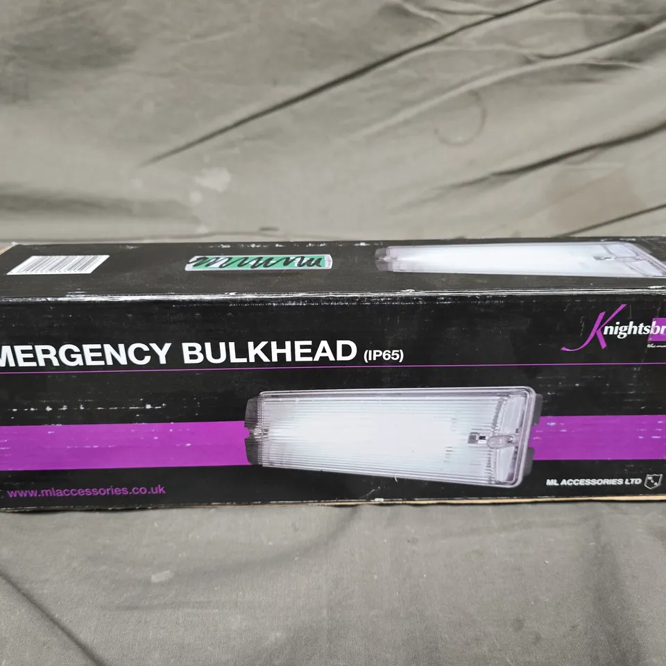 BOXED KNIGHTSBRIDGE EMERGENCY BULKHEAD